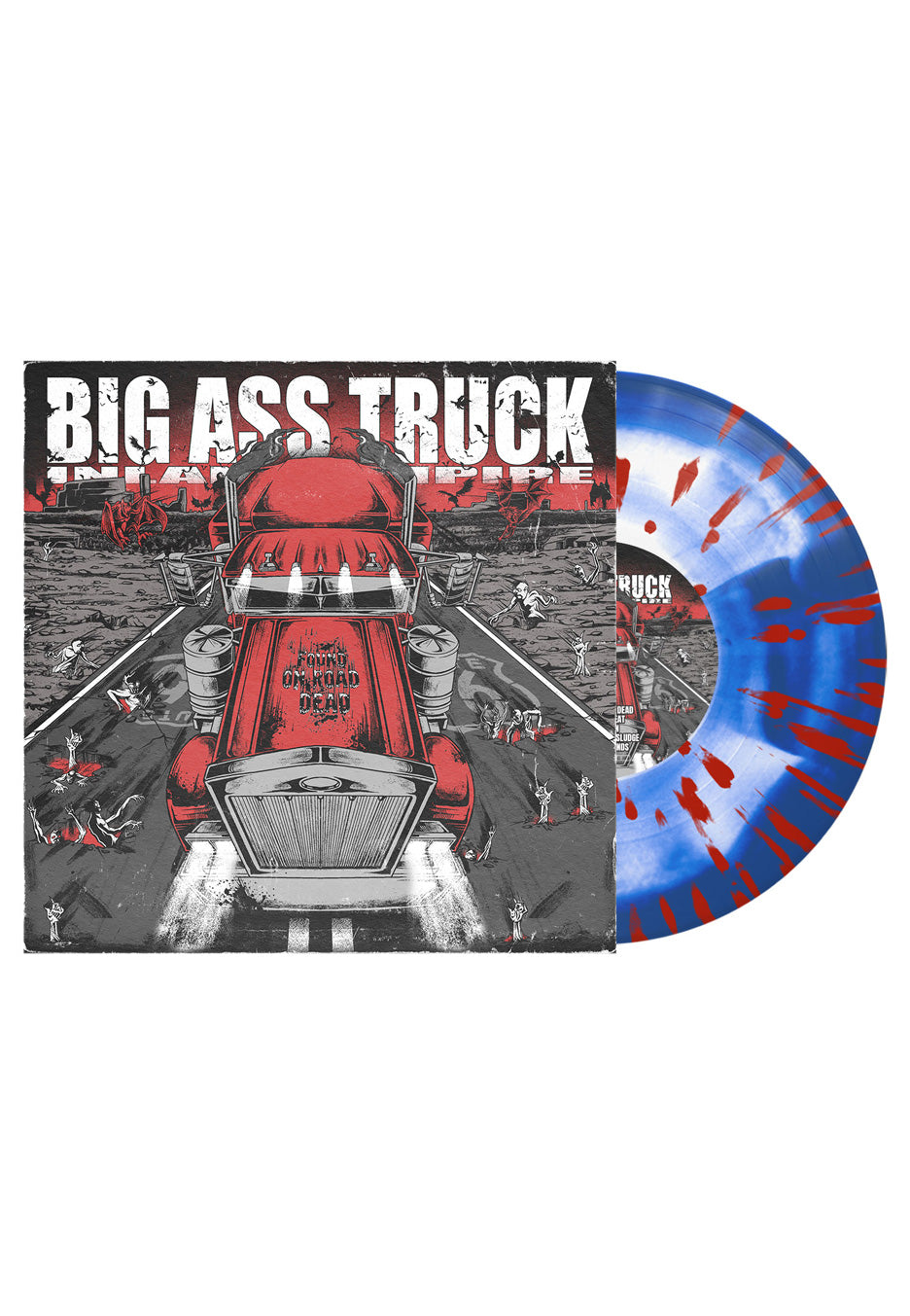 Big Ass Truck I.E. FOUND ON ROAD DEAD Ltd. "F.O.R.D. Edition" Splattered 10 Inch | Neutral-Image