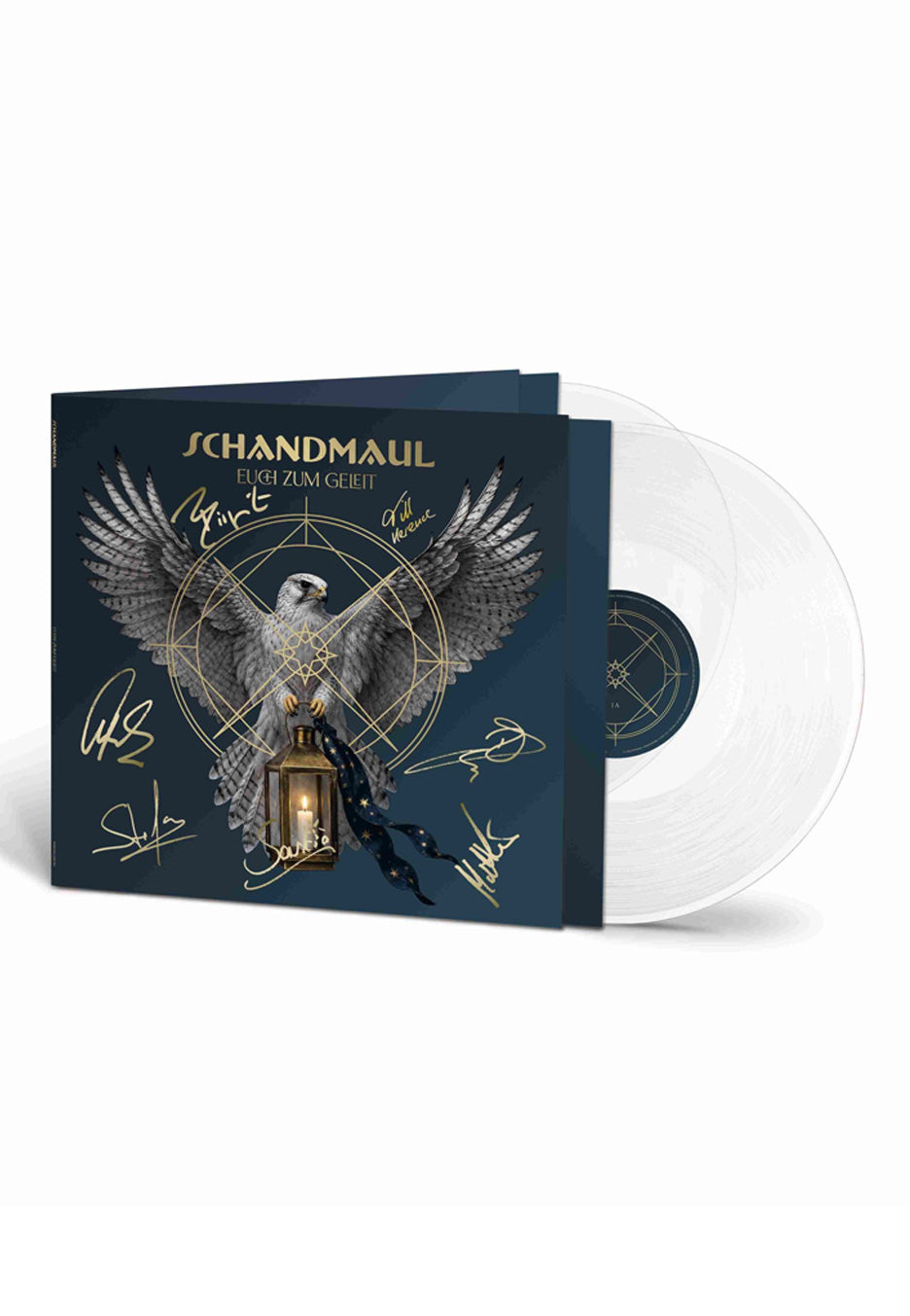 Schandmaul Euch Zum Geleit Ltd. Signed Transparent Vinyl Colored 2 Vinyl | Neutral-Image