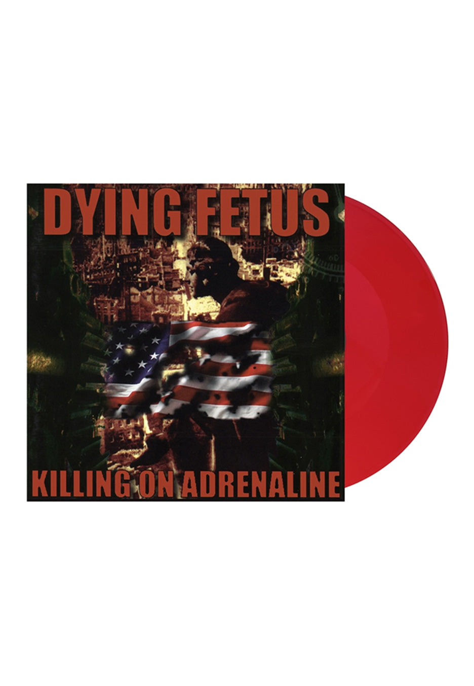 Dying Fetus Killing On Adrenaline Ltd. Red Colored Vinyl | Neutral-Image