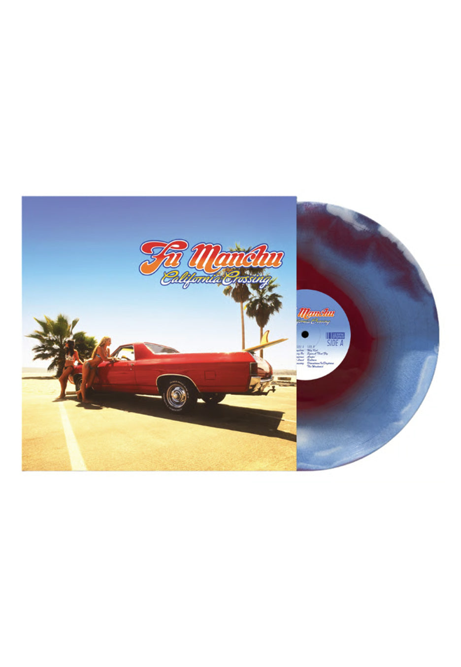 Fu Manchu California Crossing (25th Anniversary) Ltd. Red/White/Blue Colored Vinyl | Neutral-Image