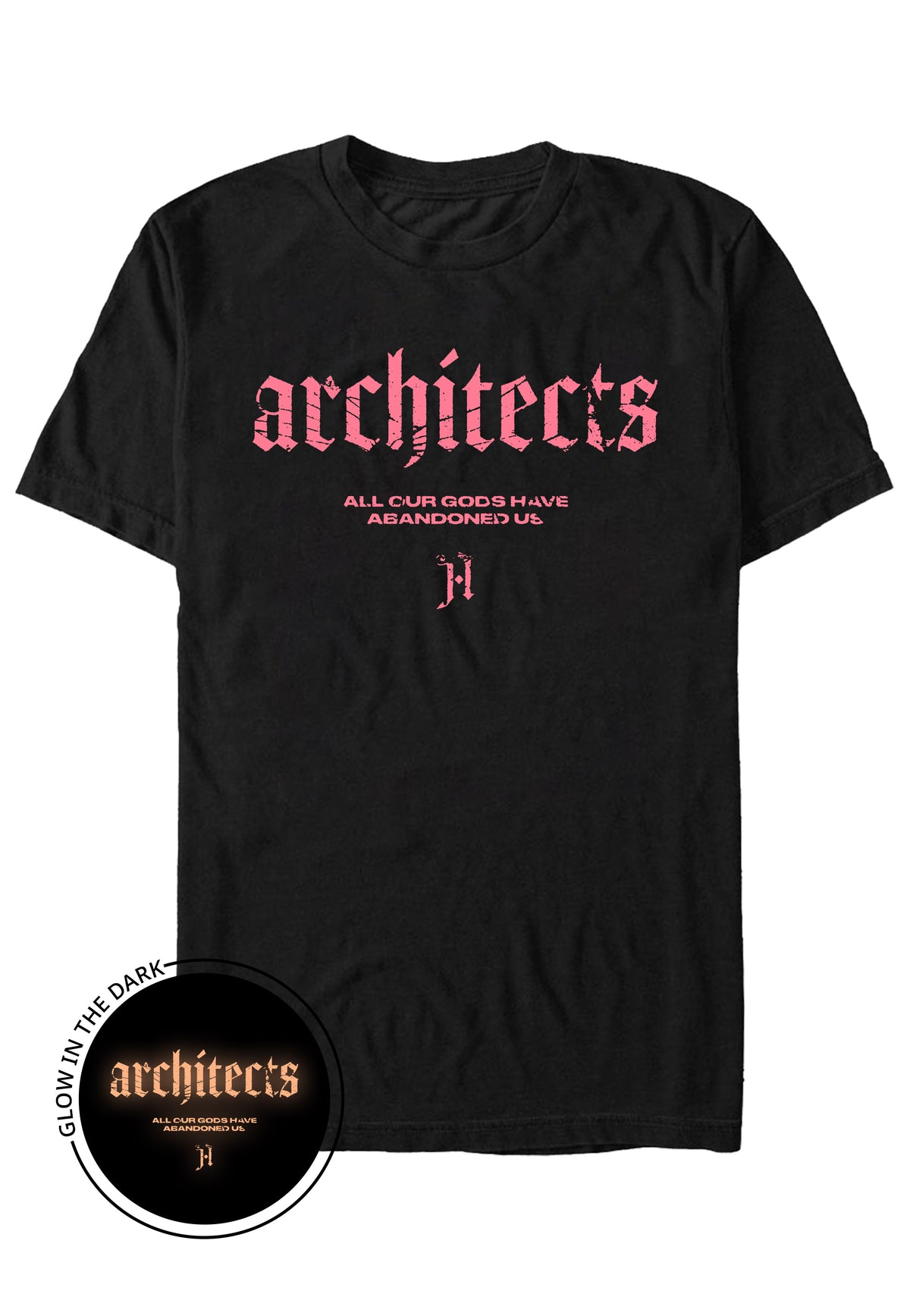 Architects Burning World Limited Glow In Dark T-shirt | Neutral-Image
