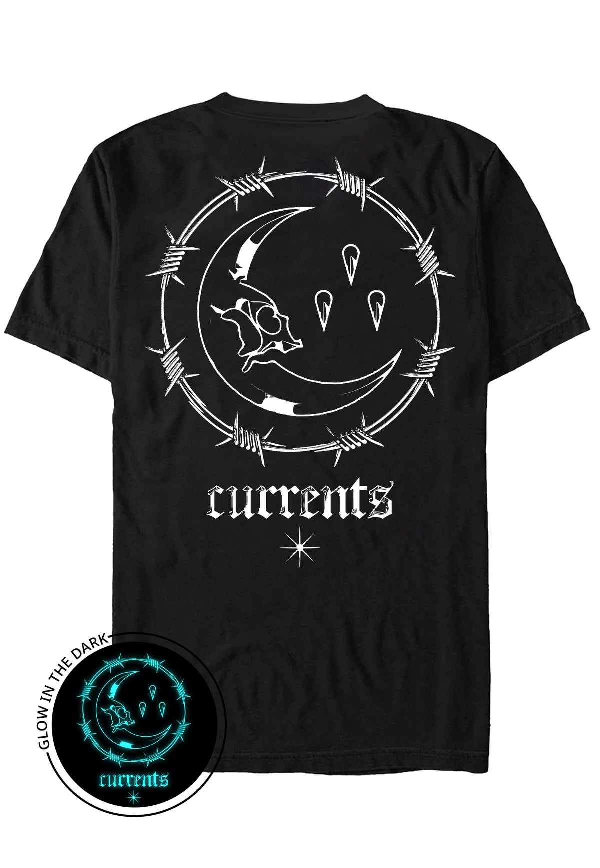 Currents Moon Limited Glow In Dark Camiseta | Neutral-Image