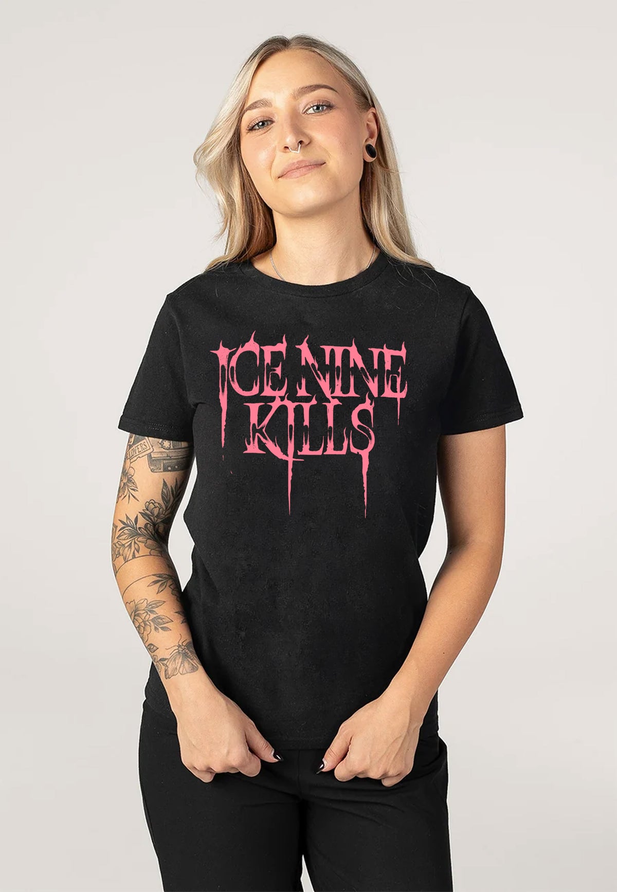 Ice Nine Kills A Grave Mistake Limited Glow In Dark T-paita | Women-Image