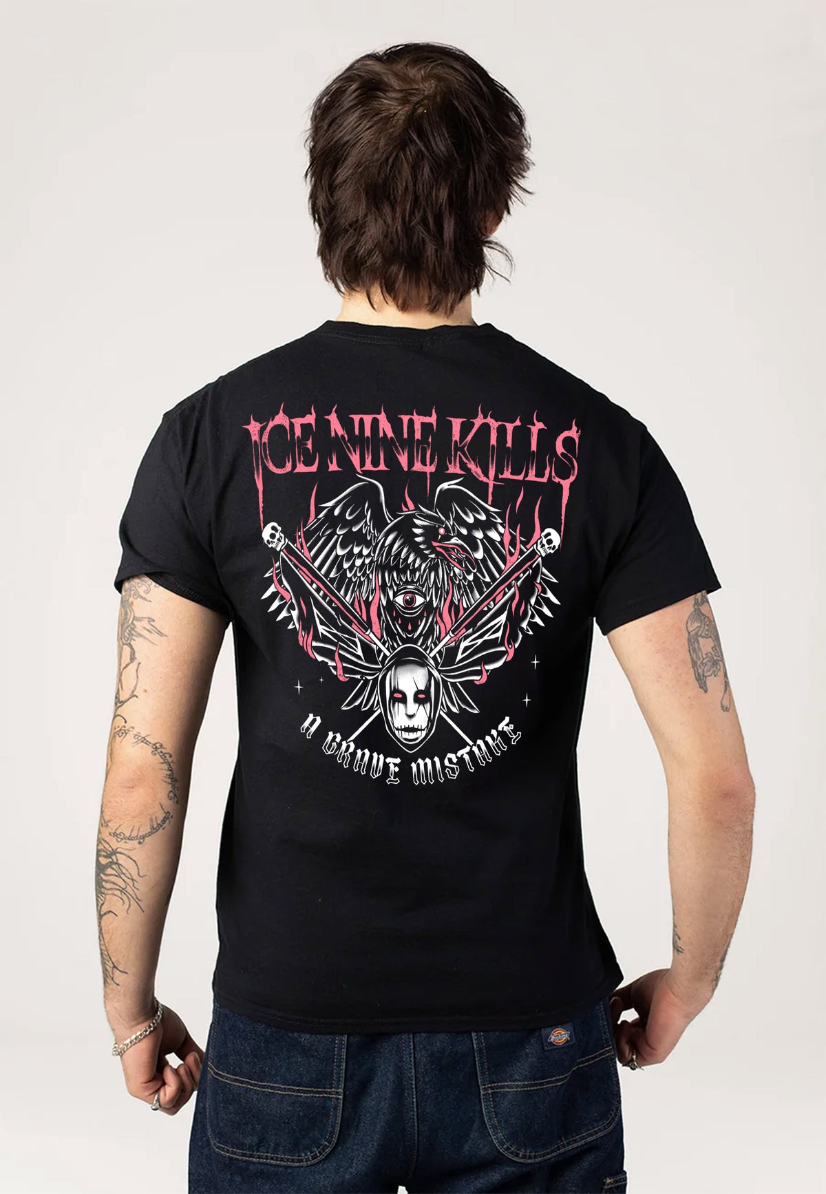 Ice Nine Kills A Grave Mistake Limited Glow In Dark T-paita | Men-Image