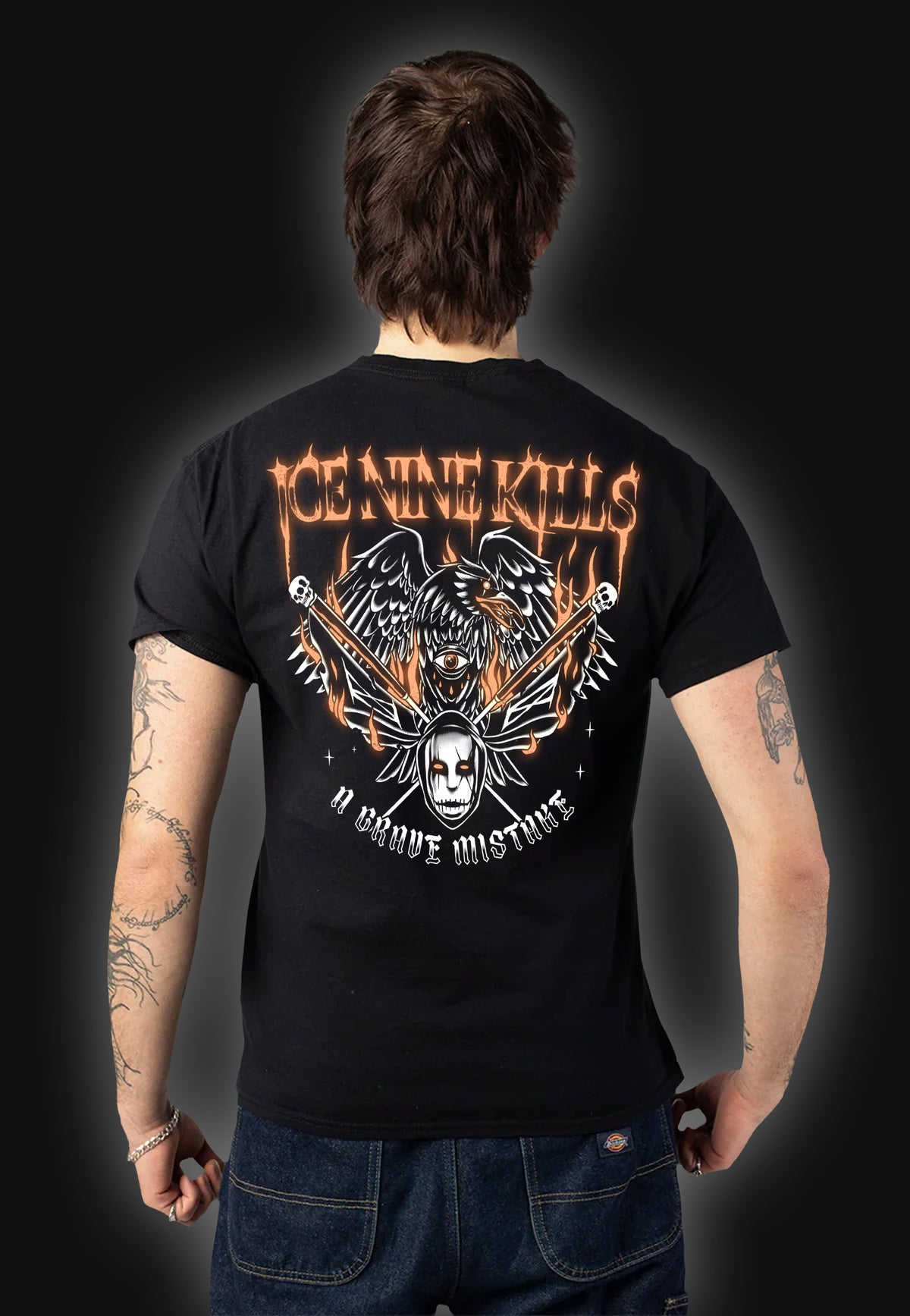 Ice Nine Kills A Grave Mistake Limited Glow In Dark T-paita | Men-Image