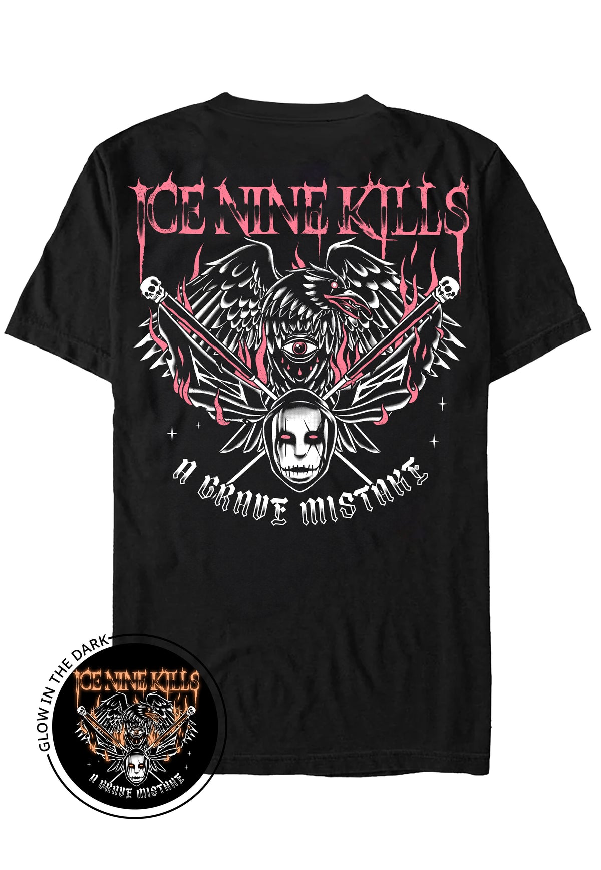 Ice Nine Kills A Grave Mistake Limited Glow In Dark T-paita | Neutral-Image