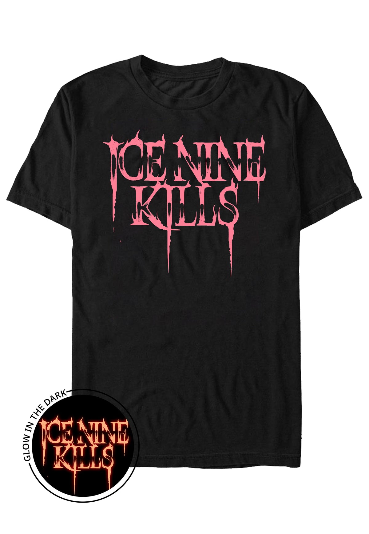 Ice Nine Kills A Grave Mistake Limited Glow In Dark T-paita | Neutral-Image