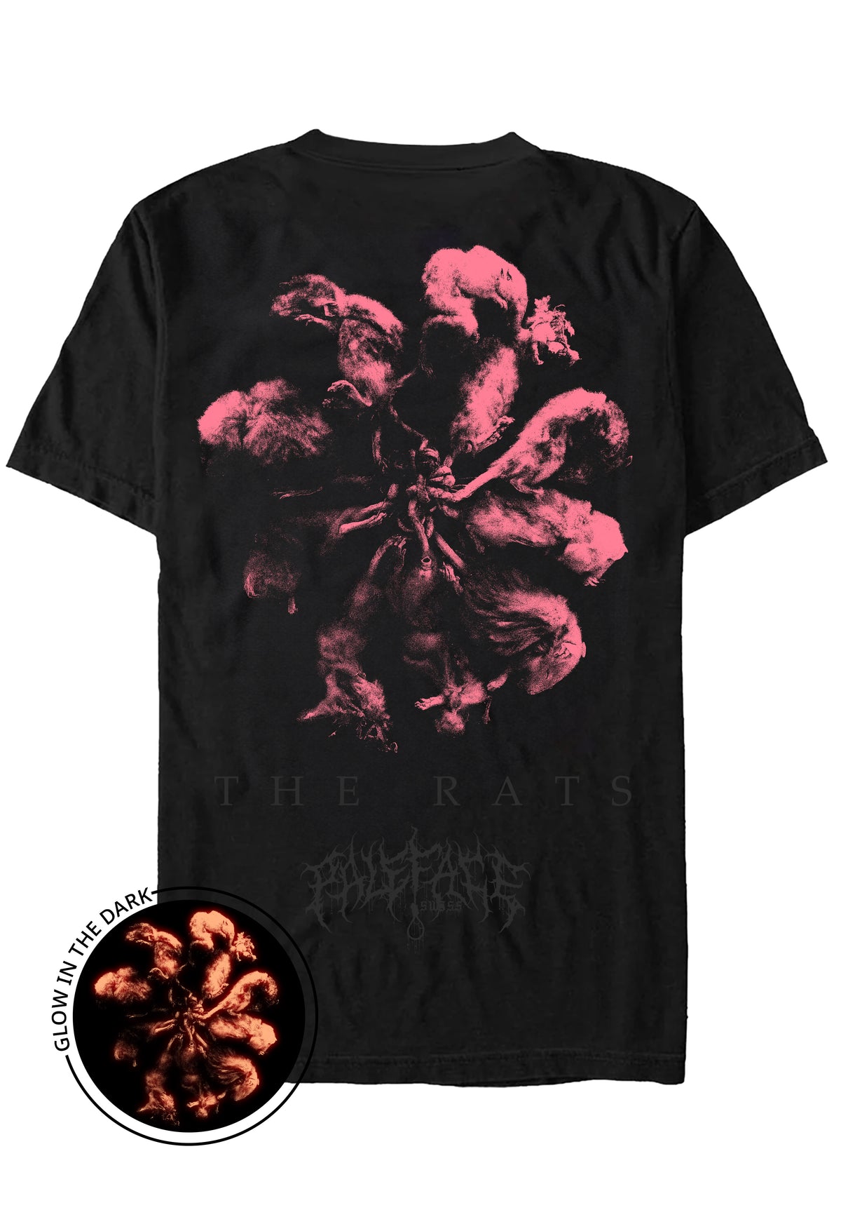 Paleface Swiss Rats Limited Glow In Dark T-Shirt | Neutral-Image