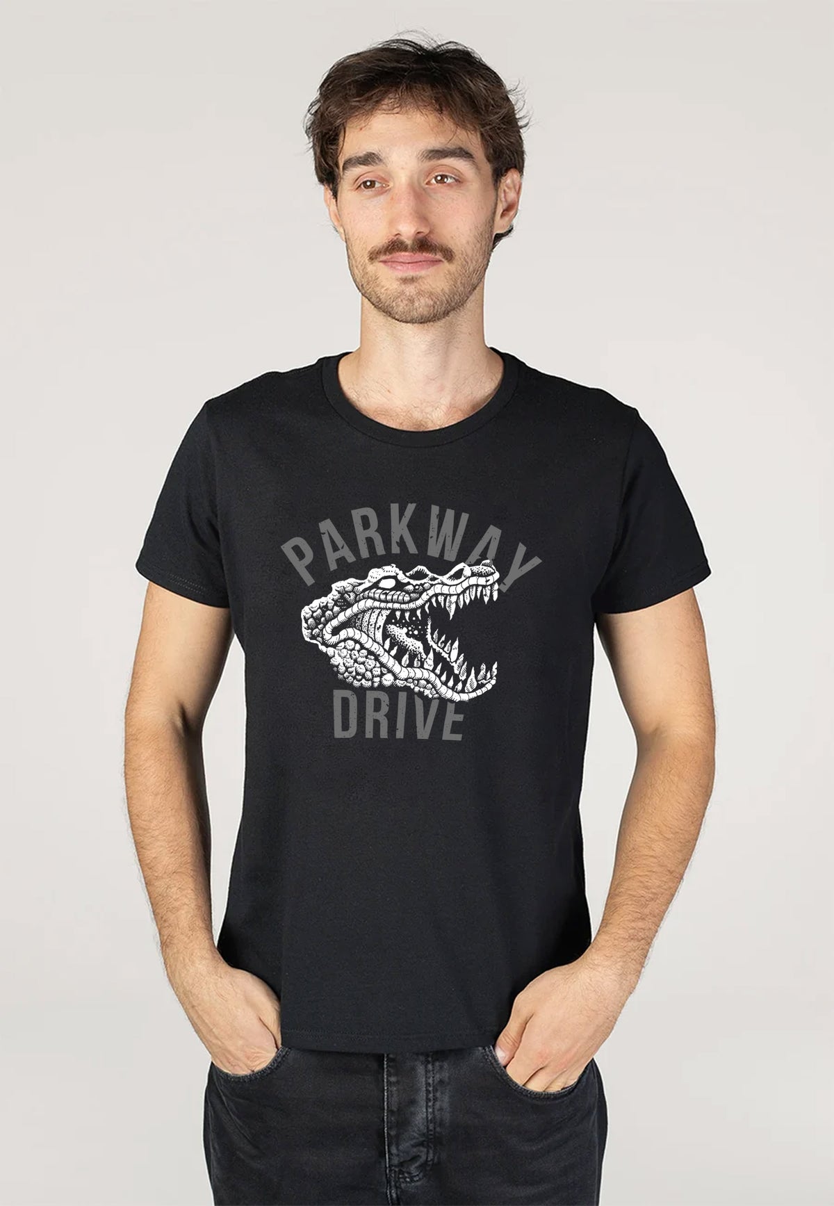 Parkway Drive Croc Limited Glow In Dark T-paita | Men-Image