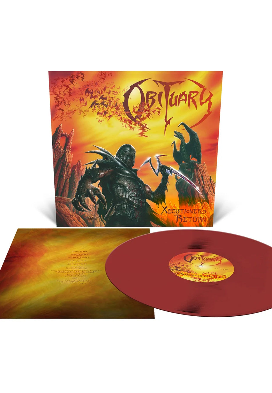 Obituary Xecutioner's Return (Reissue) Oxblood Colored Vinyl | Neutral-Image