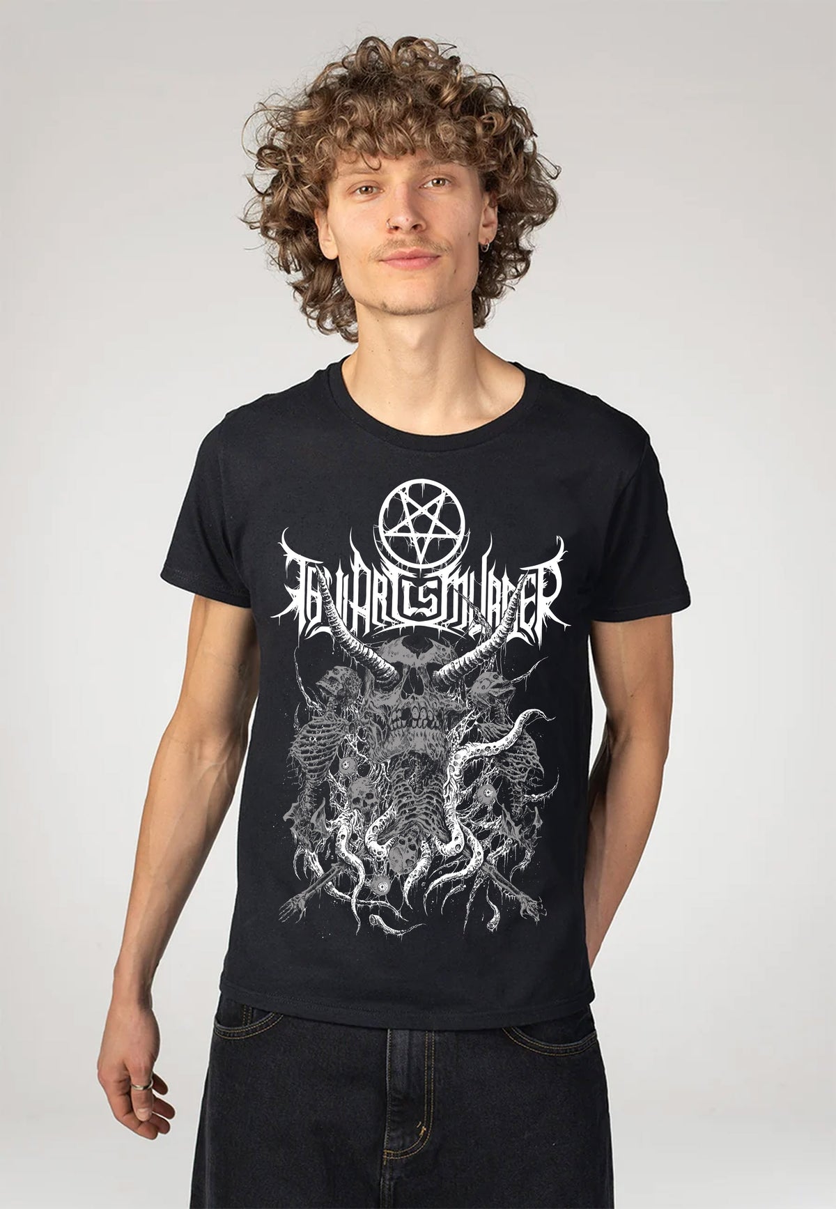 Thy Art Is Murder Skull Limited Glow In Dark T-Shirt | Men-Image