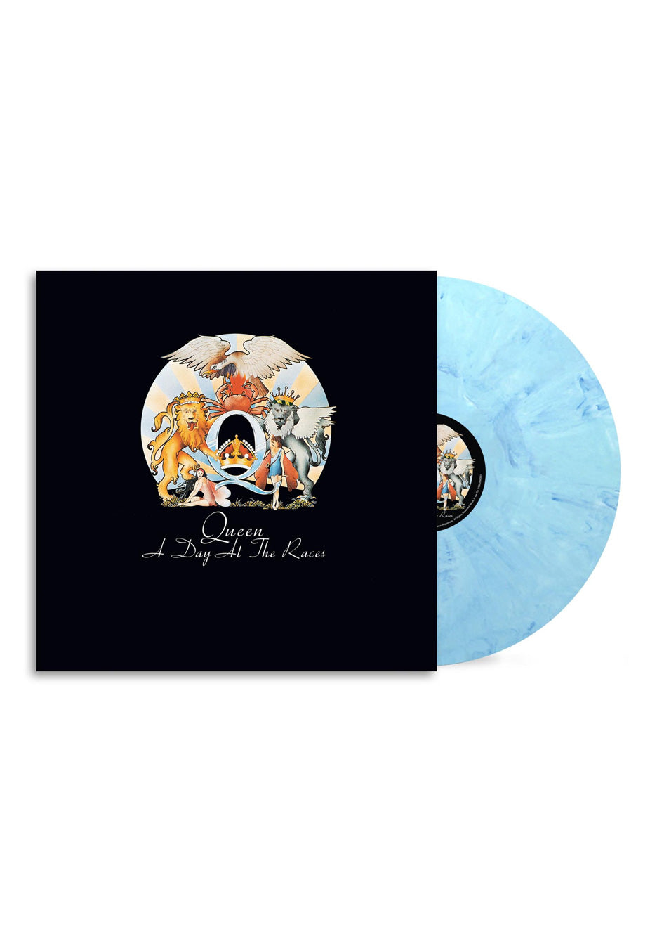 Queen A Day At The Races Ltd. Blue Marbled Vinyl | Neutral-Image