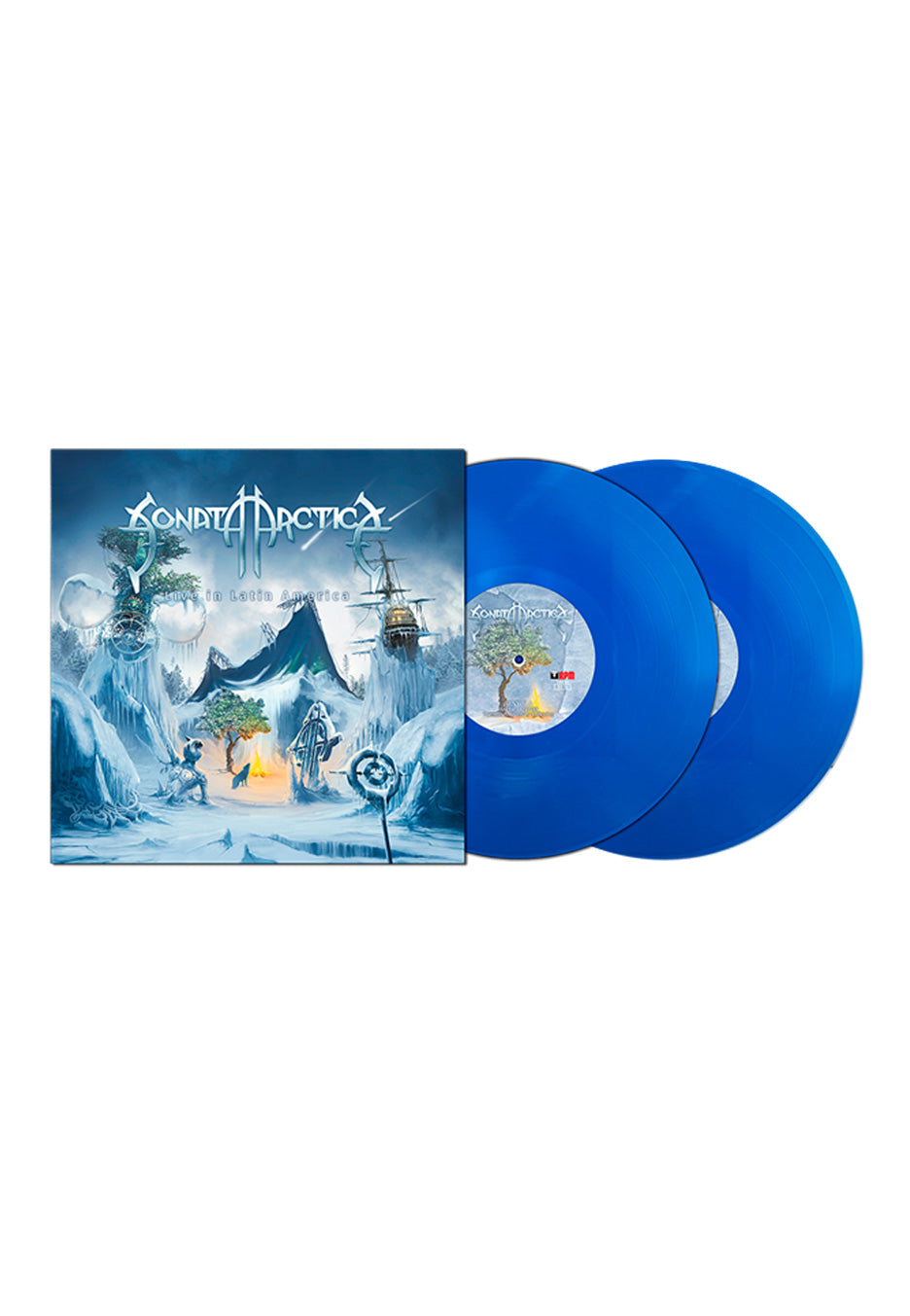 Sonata Arctica Live In Latin America Ltd. Transparent Blue Colored 2 Vinyl | Neutral-Image