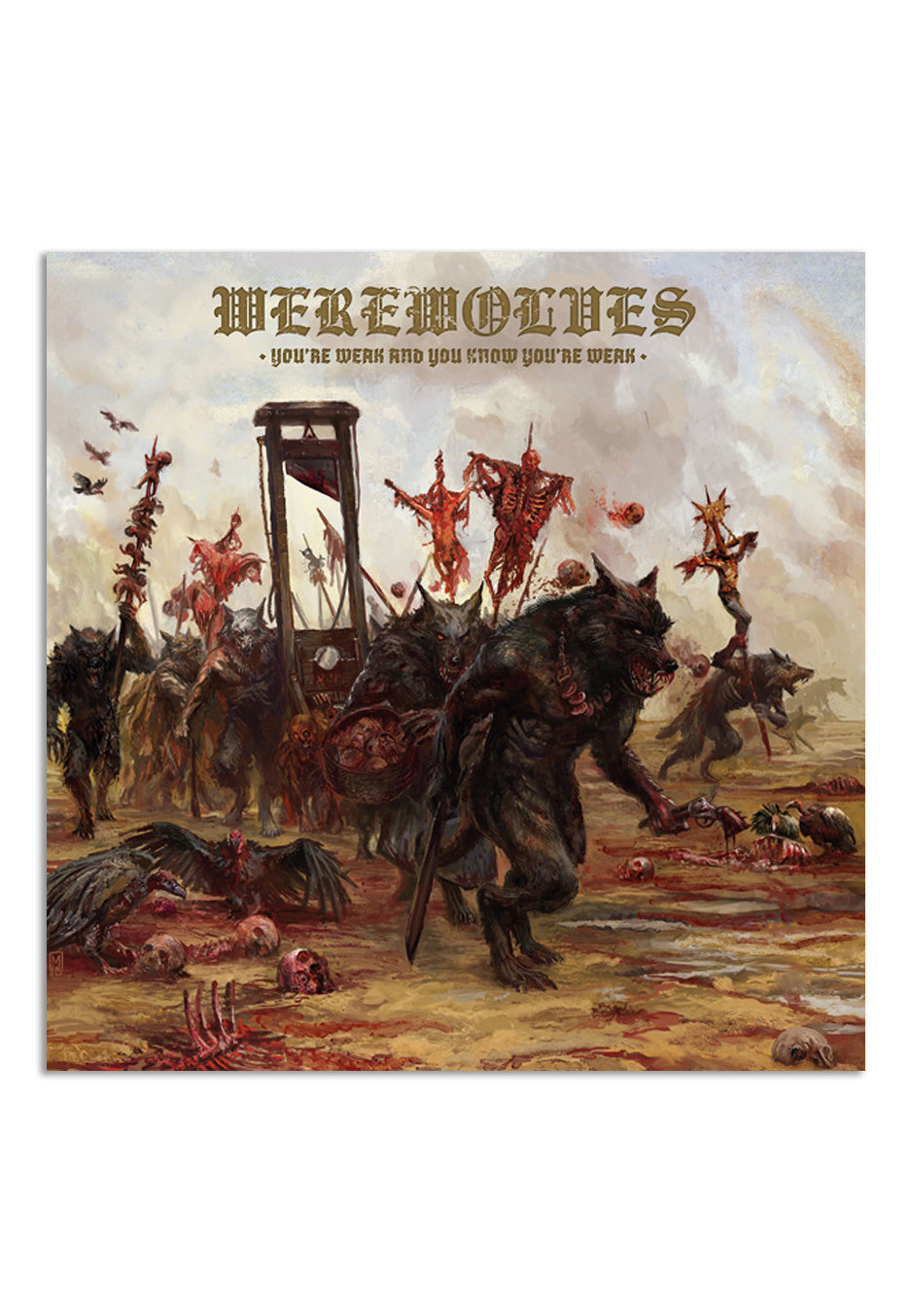 Werewolves You're Weak And You Know You're Weak CD | Neutral-Image