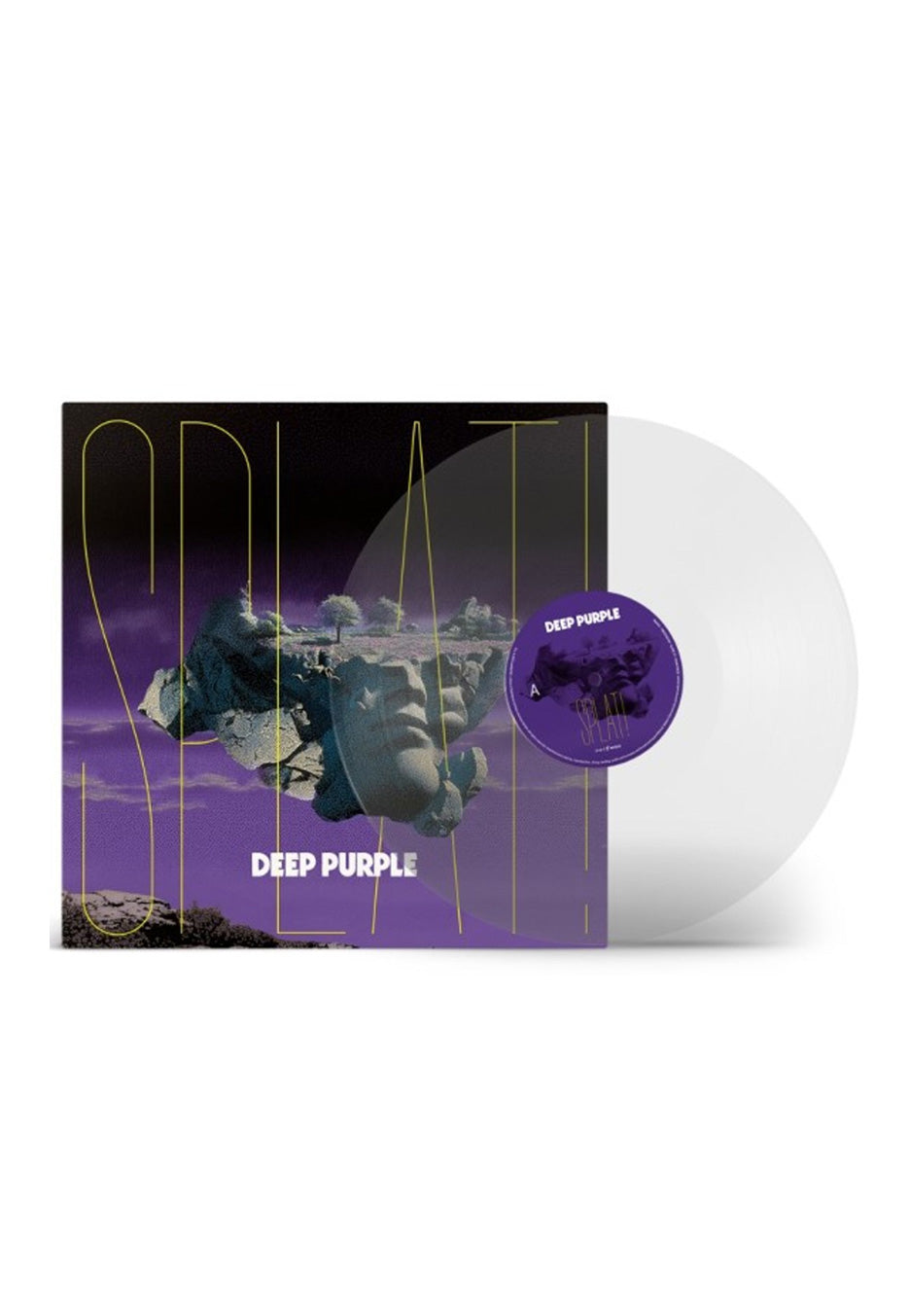 Deep Purple Splat! Ltd. Crystal Clear Colored Vinyl | Neutral-Image