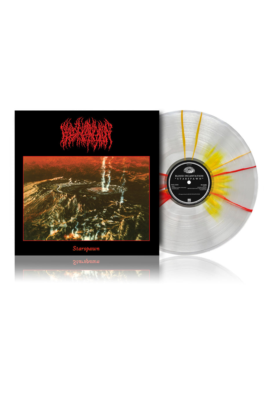 Blood Incantation Starspawn (10th Anniversary Edition) Ltd. Vitrified Blood Inkspot Vinyl | Neutral-Image