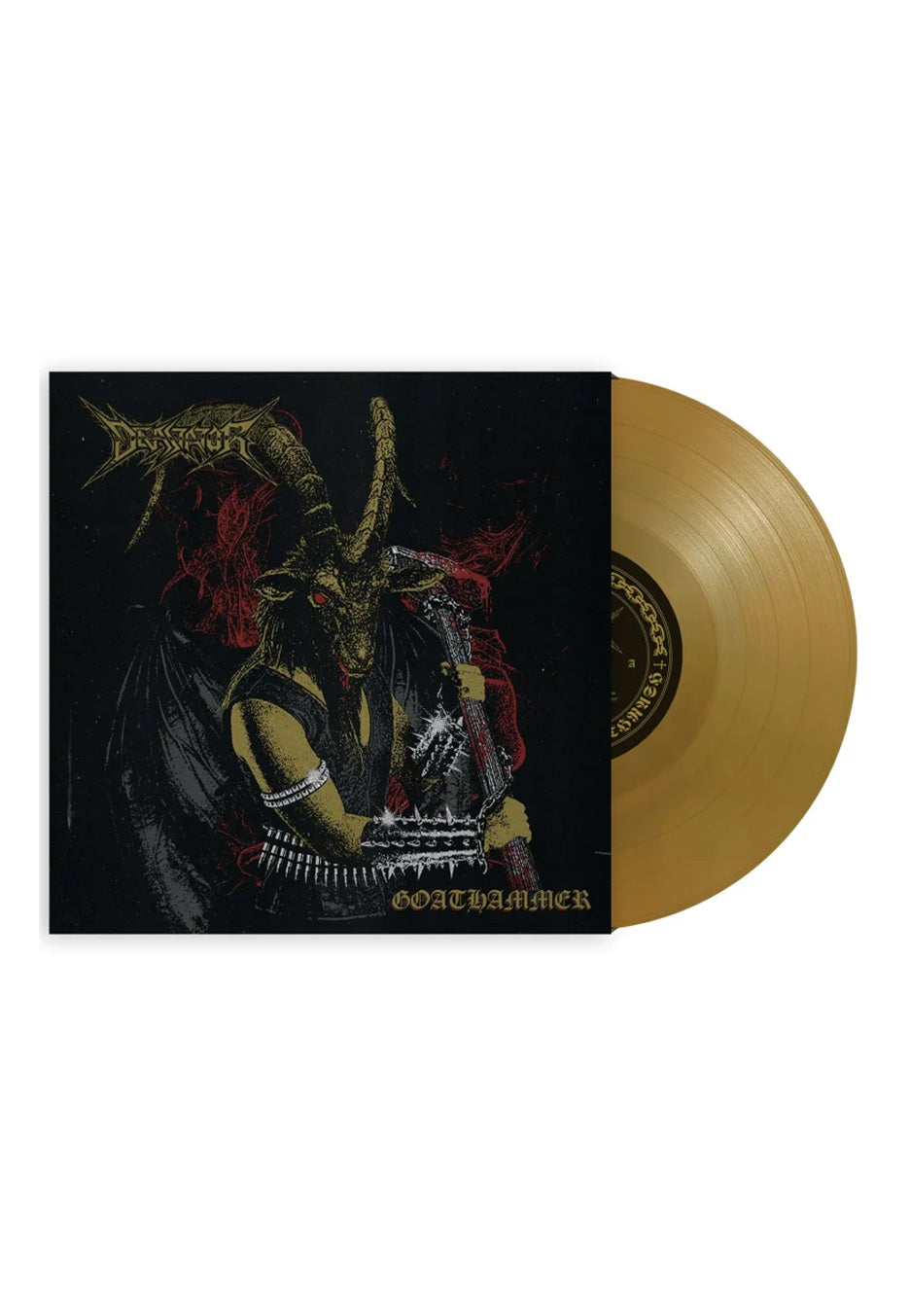Devastator Goathammer Ltd. Gold Colored Vinyl | Neutral-Image