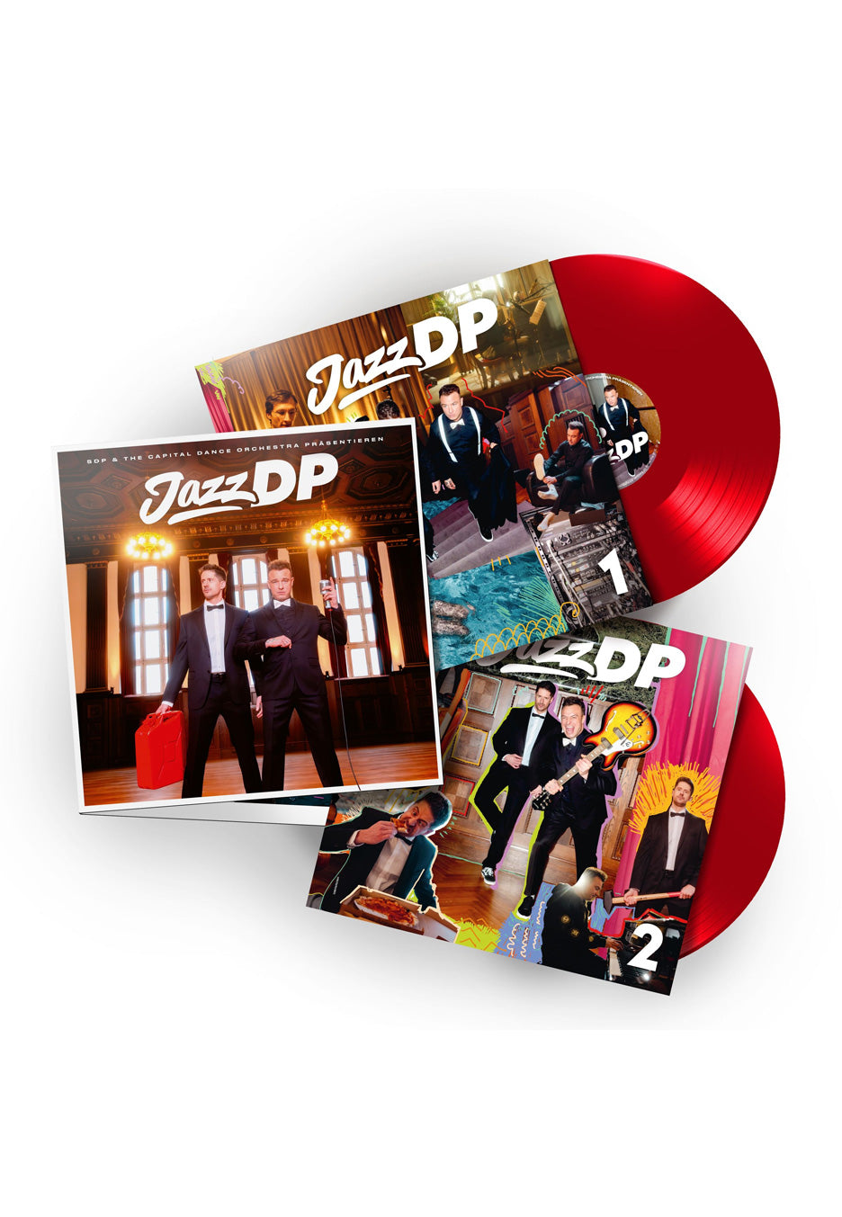SDP JazzDP Ltd. Red Colored 2 Vinyl | Neutral-Image