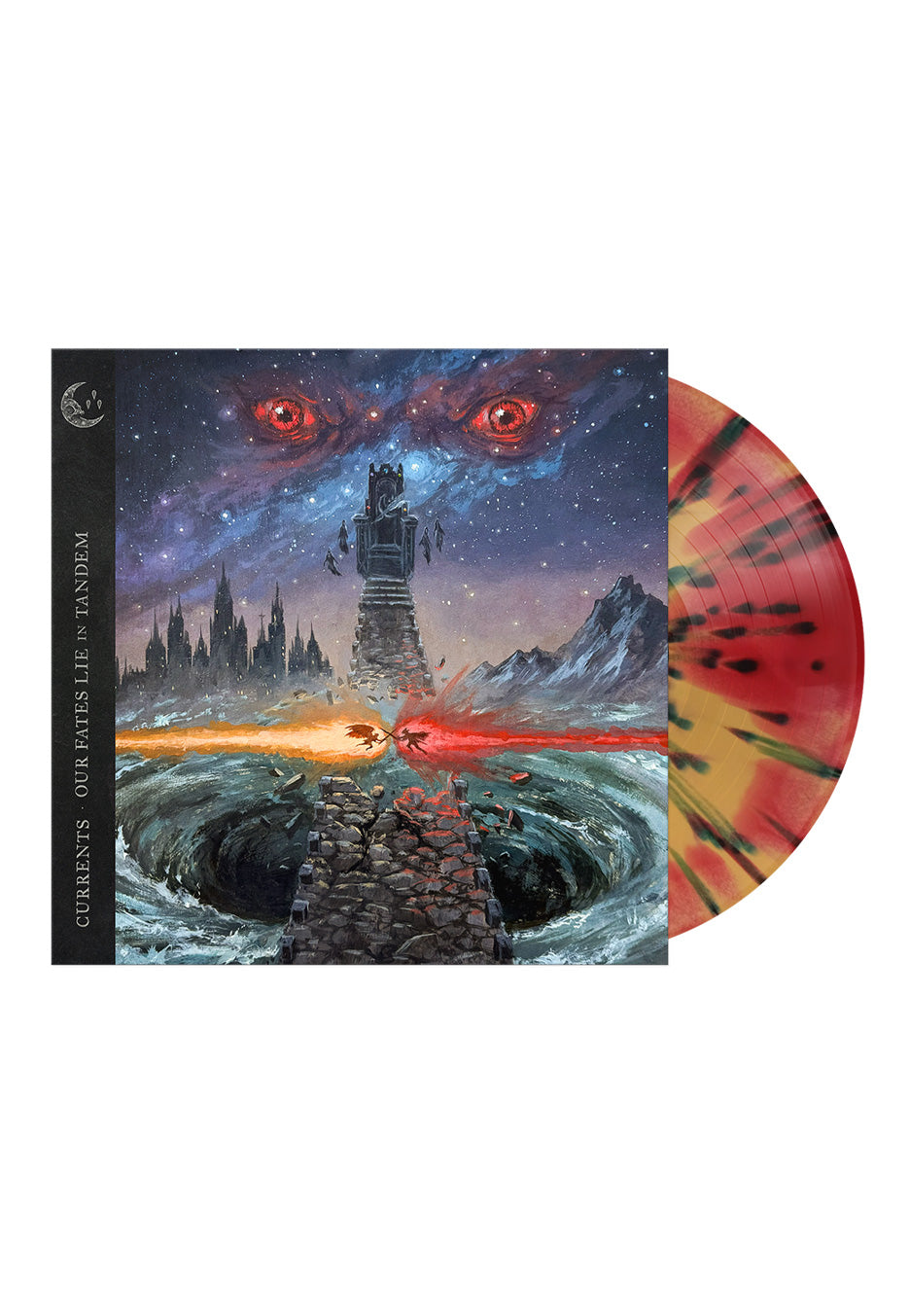 Currents Our Fates Lie In Tandem Red & Yellow Splattered Vinyl | Neutral-Image