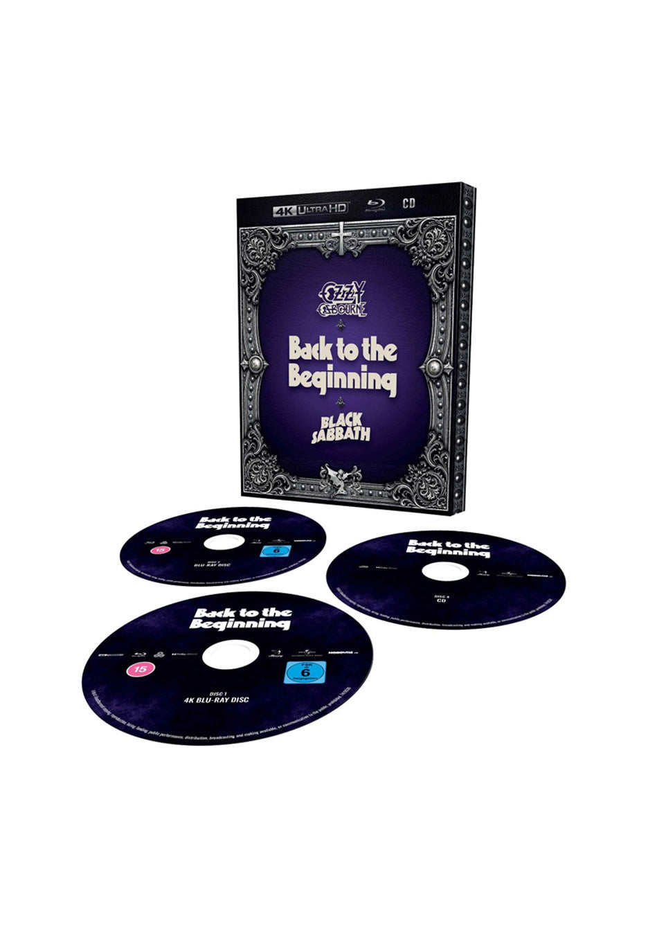 Ozzy Osbourne Back To The Beginning CD + 2 Blu-Ray | Neutral-Image