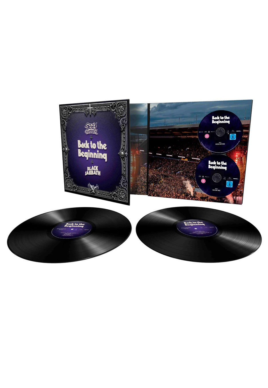 Ozzy Osbourne Back To The Beginning 2 Vinyl + 2 Blu-Ray | Neutral-Image