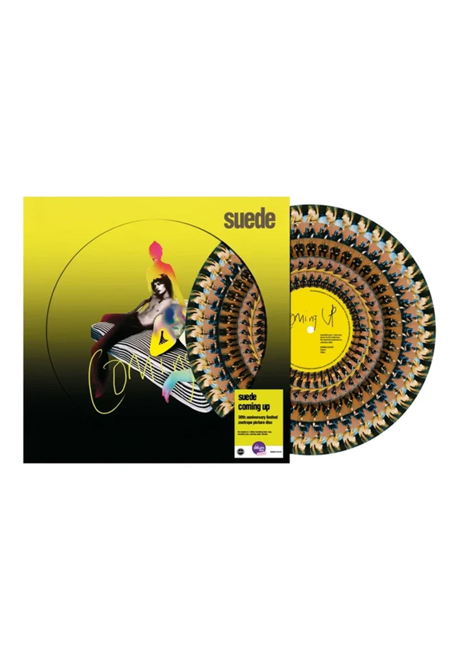 Suede Coming Up (National Album Day 2026) Ltd. Zoetrope Picture Vinyl | Neutral-Image