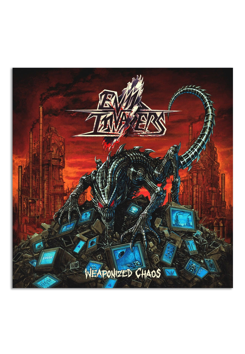 Evil Invaders Weaponized Chaos CD | Neutral-Image