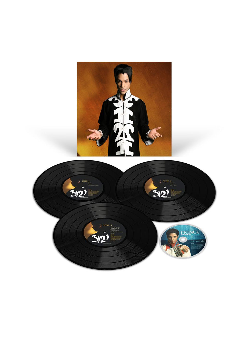 Prince 3121 (20th Anniversary Expanded Edition) 3 Vinyl + Blu Ray | Neutral-Image
