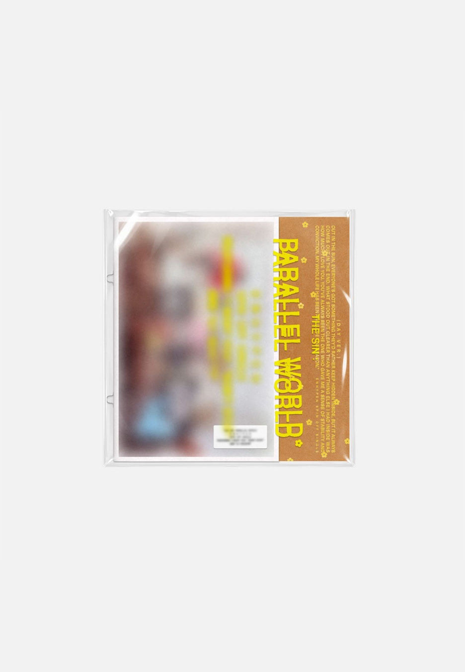 Enhypen The Sin: Parallel World (Day Version) CD | Neutral-Image