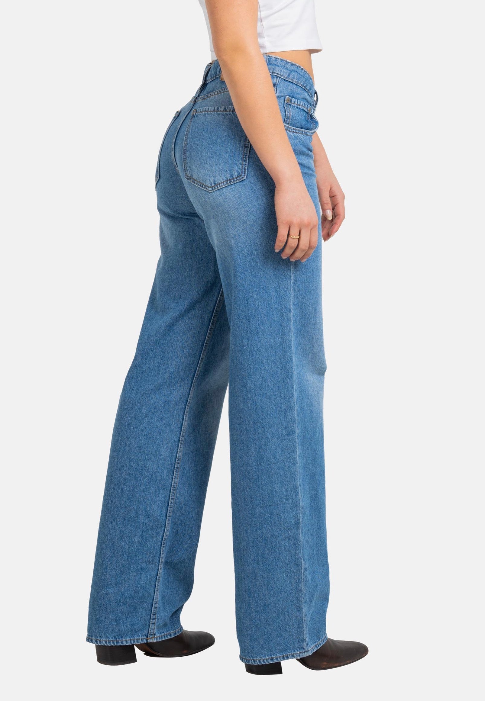 REELL - Women Holly Sky Blue Stone - Jeans | Women-Image