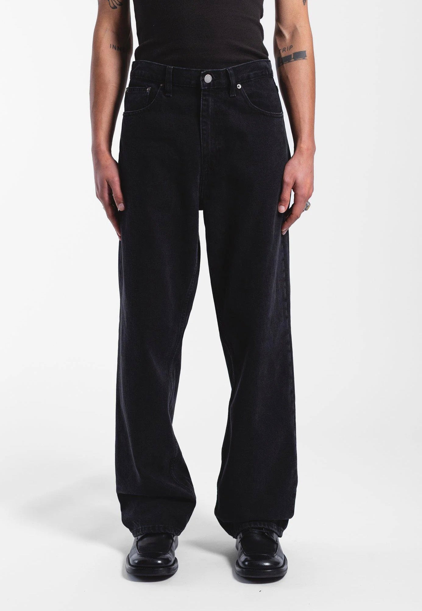 Dr. Denim - Omar Worn Black - Jeans | Men-Image