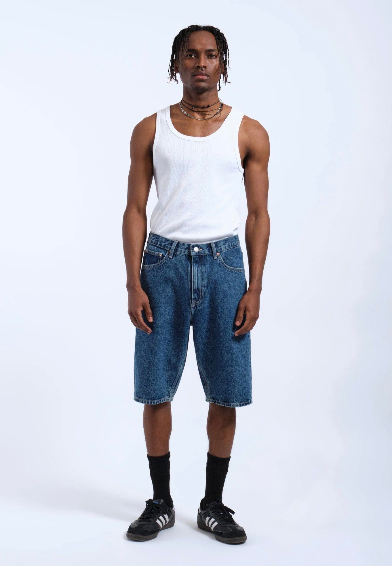 Dr. Denim - Omar Stream Mid Retro - Shorts | Men-Image