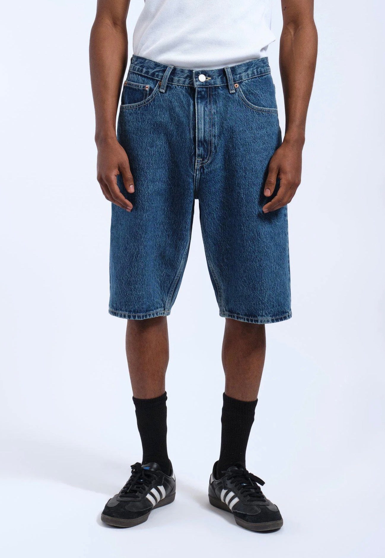 Dr. Denim - Omar Stream Mid Retro - Shorts | Men-Image