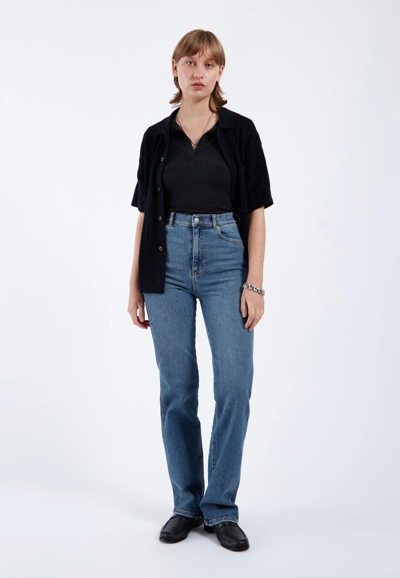 Dr. Denim - Moxy Straight Cape Mid Used Vintage - Jeans | Women-Image