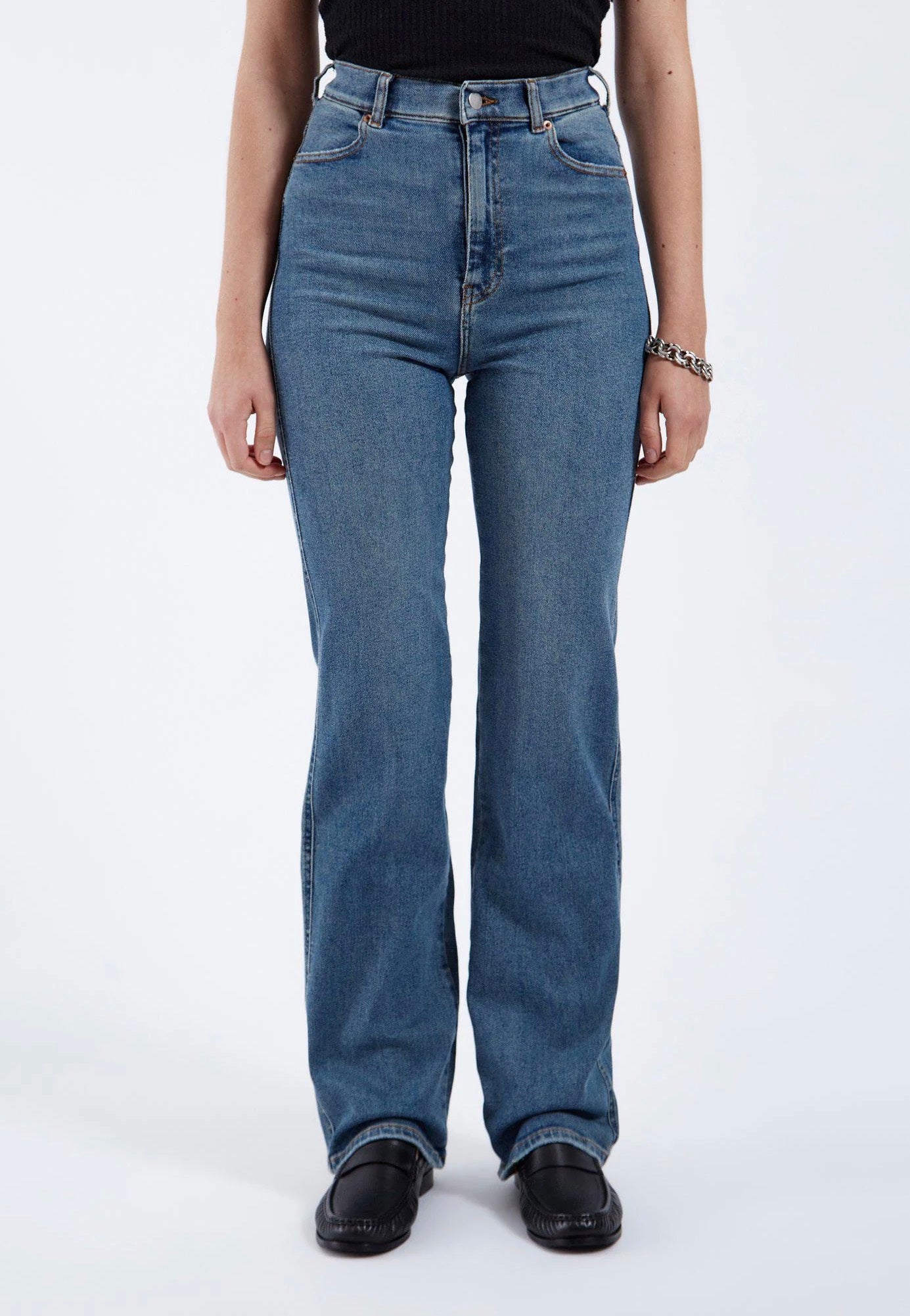 Dr. Denim - Moxy Straight Cape Mid Used Vintage - Jeans | Women-Image