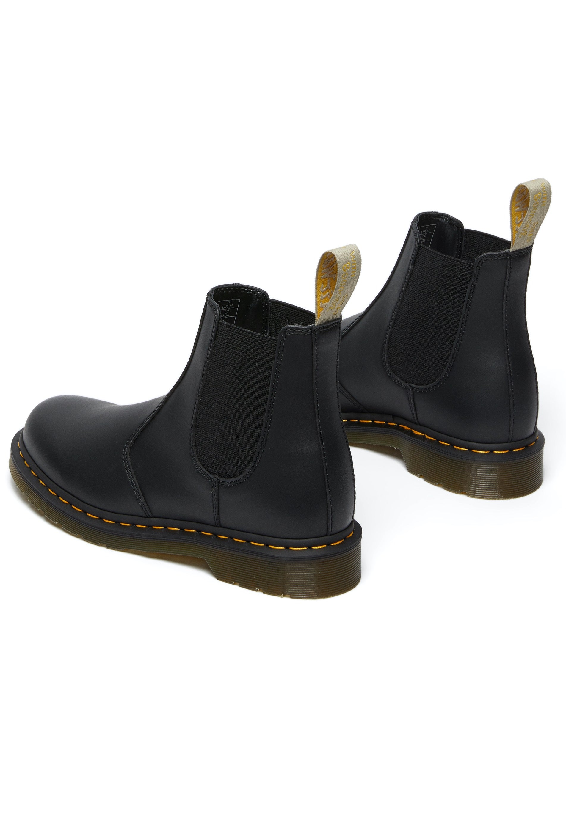 Dr. Martens - Vegan 2976 Chelsea Boots Black Felix Rub Off - Shoes | Neutral-Image