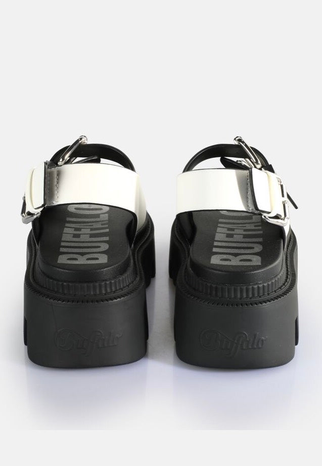 Buffalo - Flora On Vegan Nappa White - Girl Sandals | Women-Image