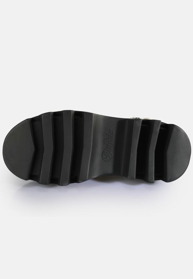 Buffalo - Flora On Vegan Nappa White - Girl Sandals | Women-Image