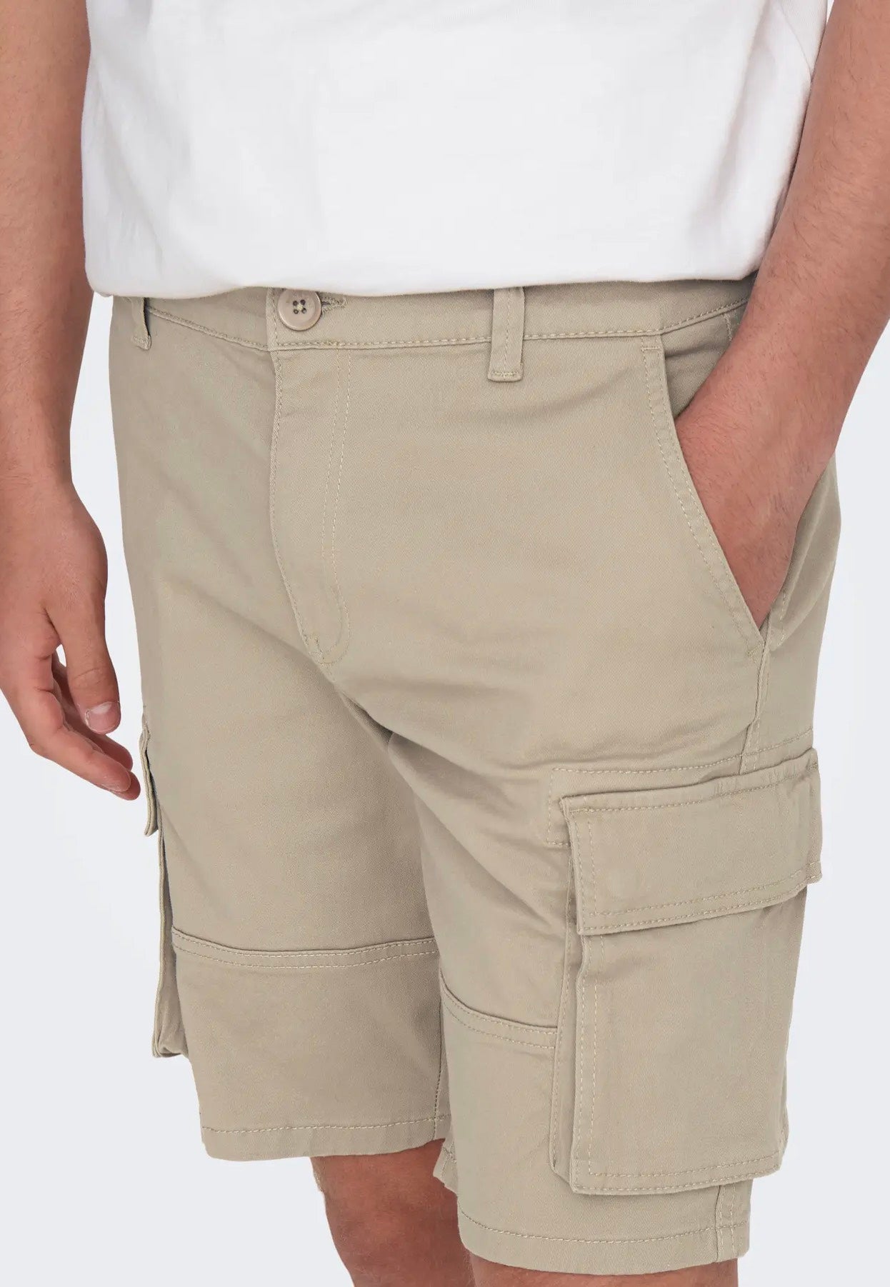 Only & Sons - Cam Stage Chinchilla - Shorts | Men-Image