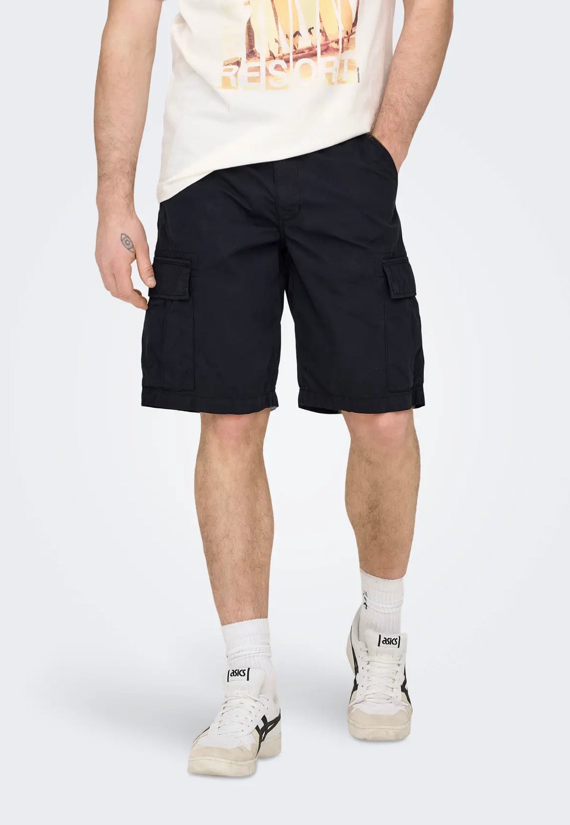 Only & Sons - Loc 0157 Black - Shorts | Men-Image