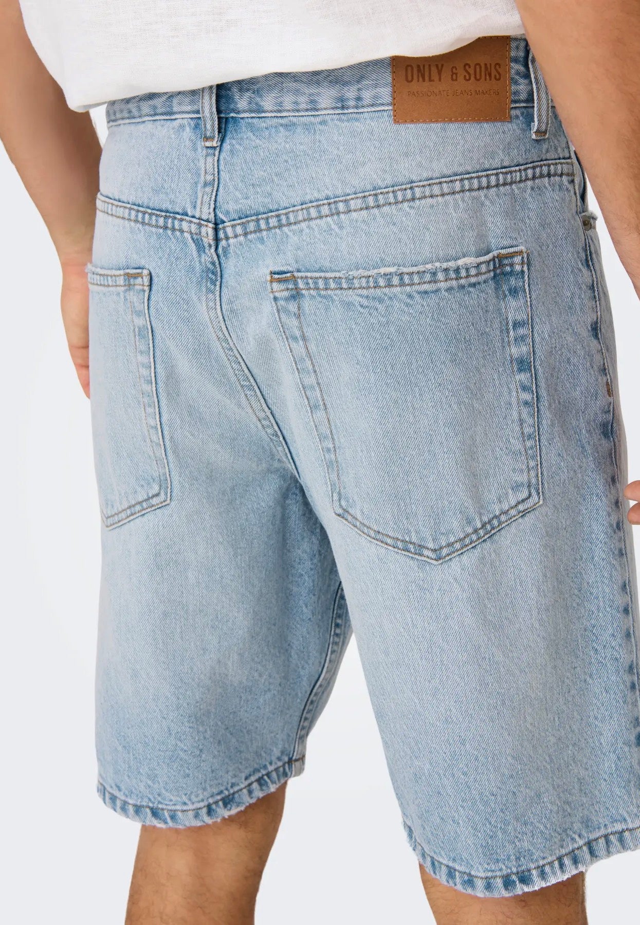 Only & Sons - Edge Light Blue Denim - Shorts | Men-Image