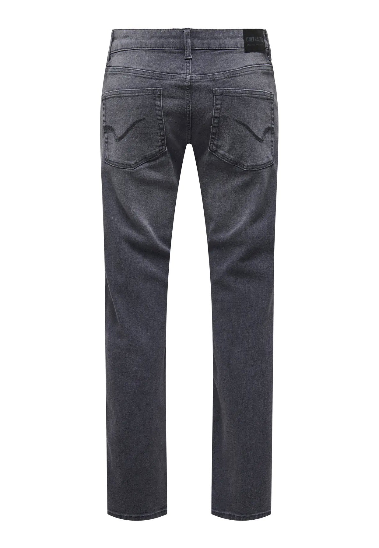 Only & Sons - Weft Reg Dark Grey Denim - Jeans | Men-Image