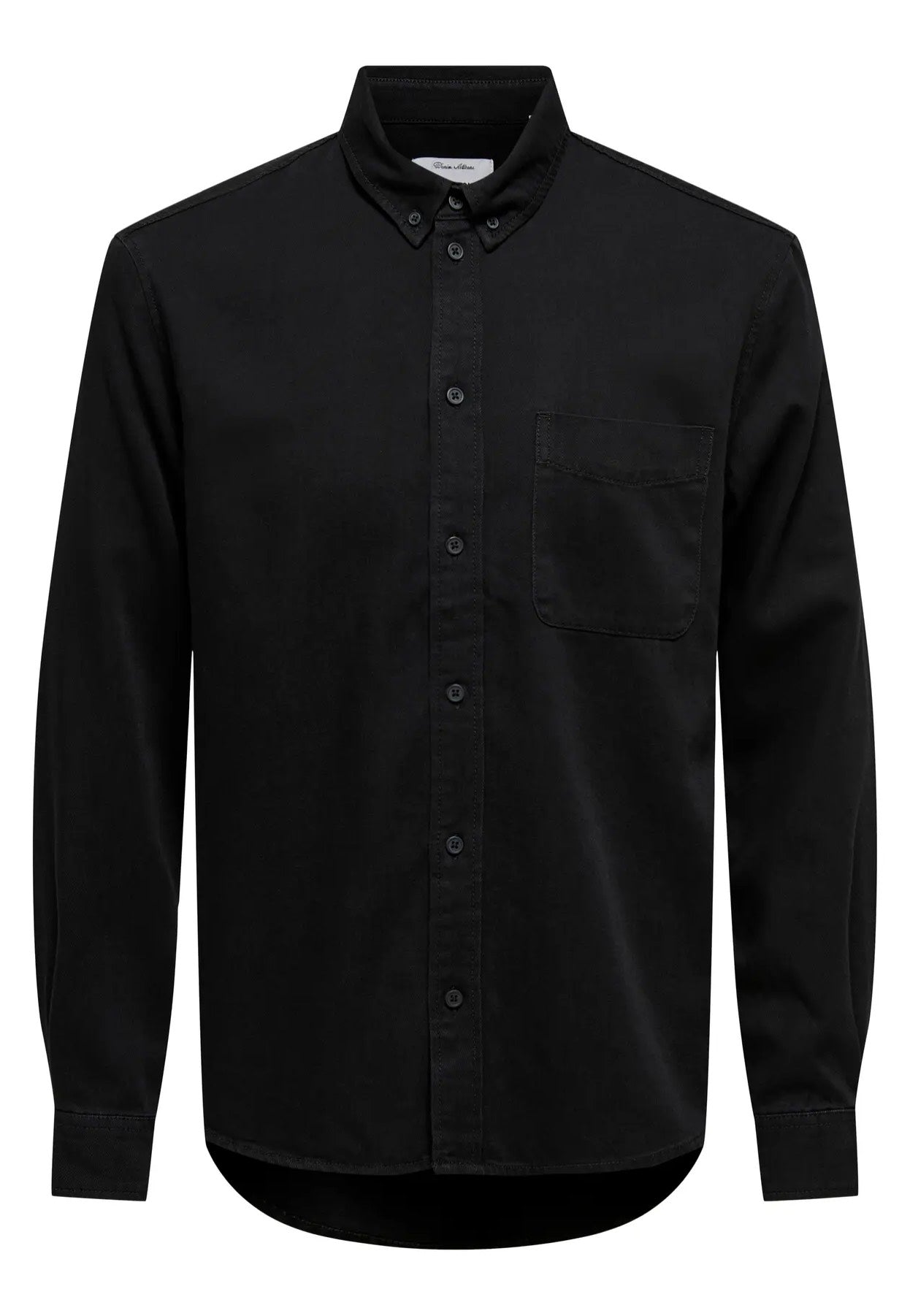 Only & Sons - Orson Black Denim - Shirt | Men-Image