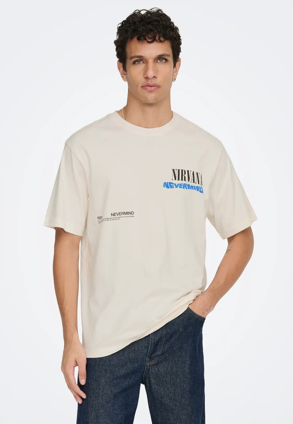 Only & Sons - Nirvana Life Cloud Dancer - T-Shirt | Men-Image
