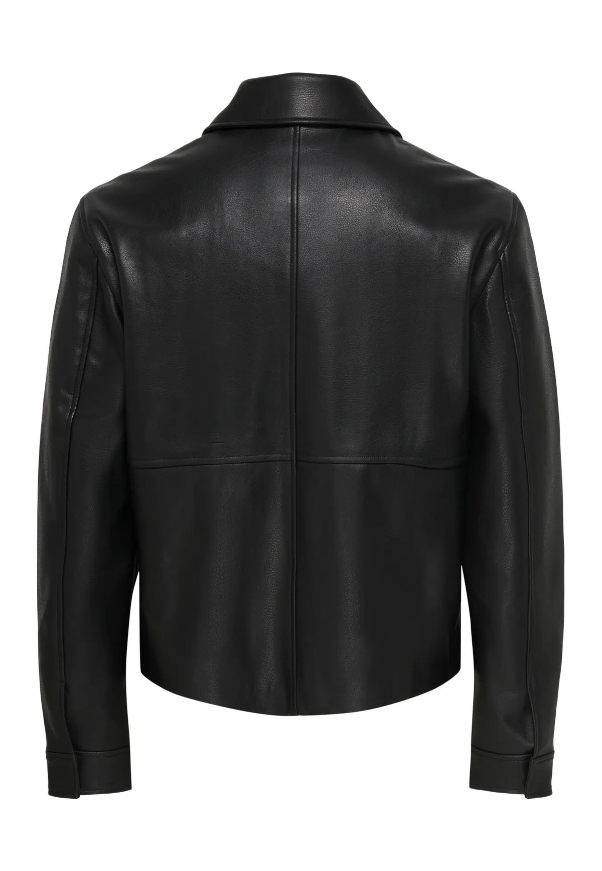 Only & Sons Bate PU Black Kurtka skórzana | Men-Image