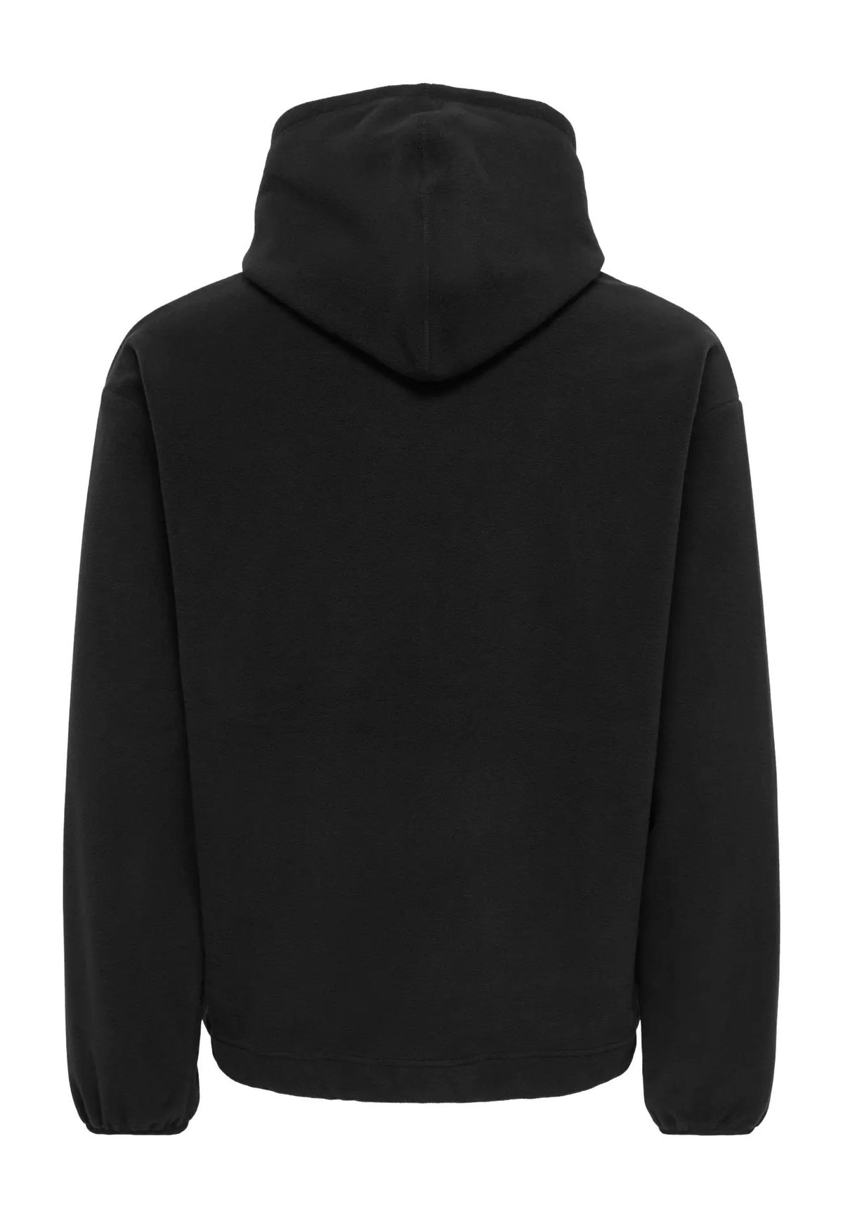 Only & Sons Hunter Fleece Black Mikina s kapucí | Men-Image