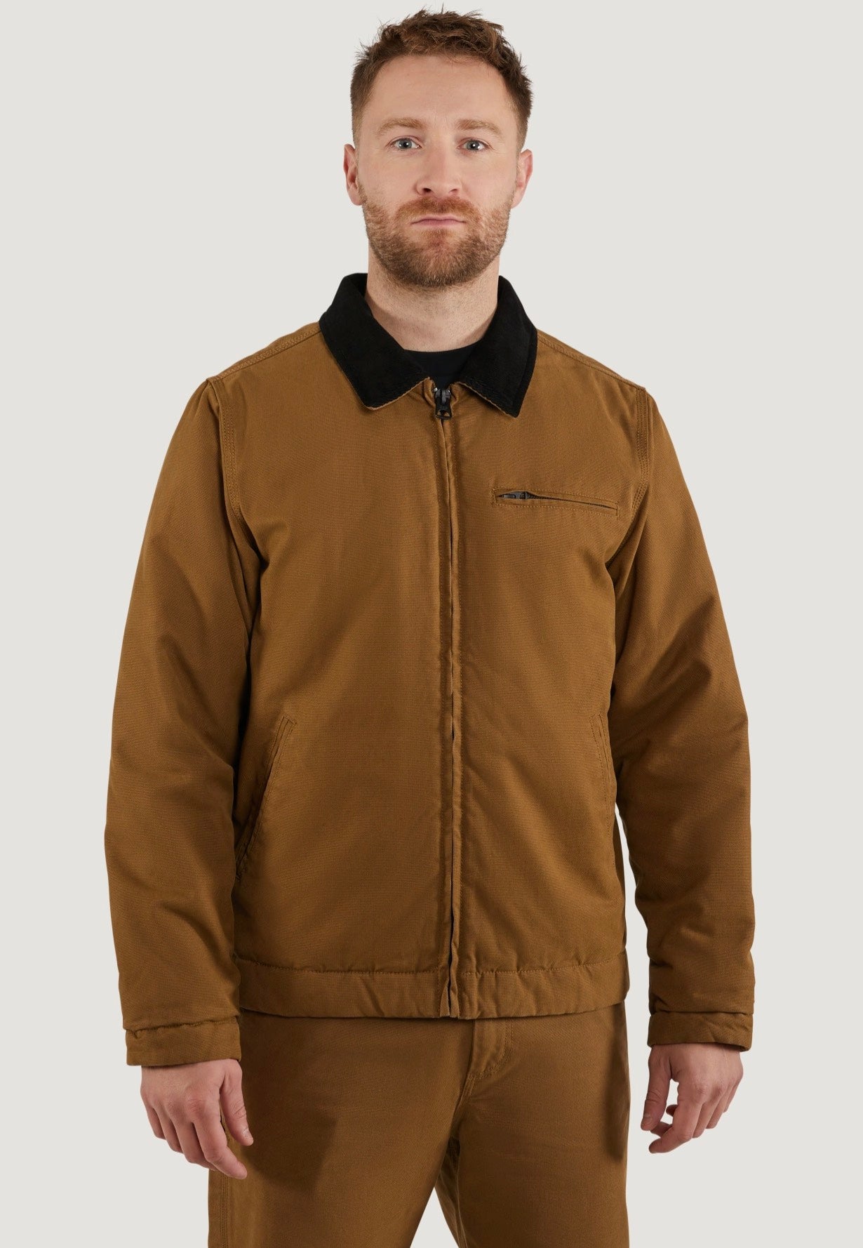 Vintage Industries - Osker Dark Tan - Jacket | Men-Image
