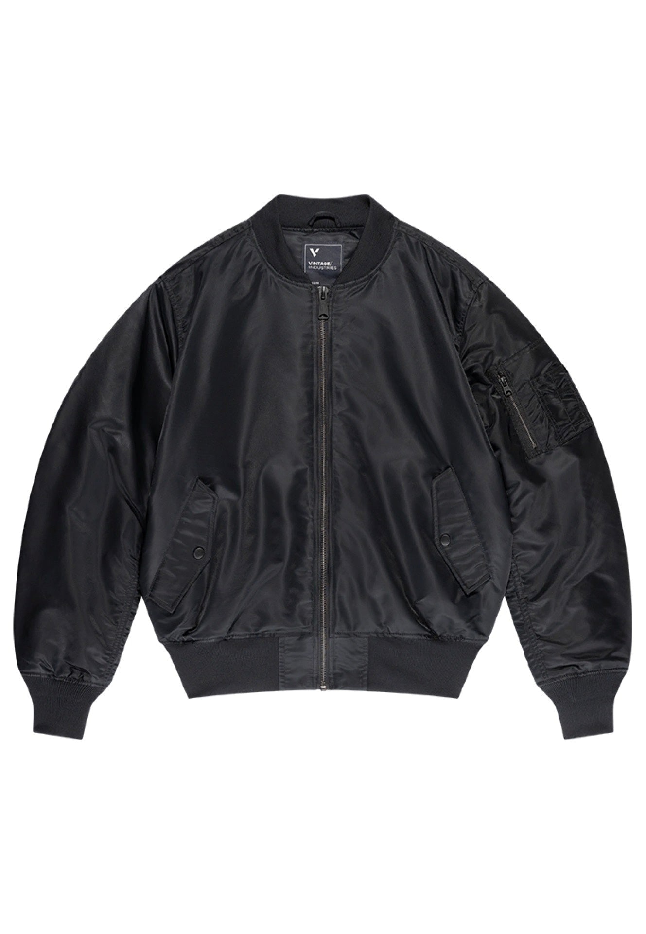 Vintage Industries - Carter MA1 Black - Jacket | Men-Image