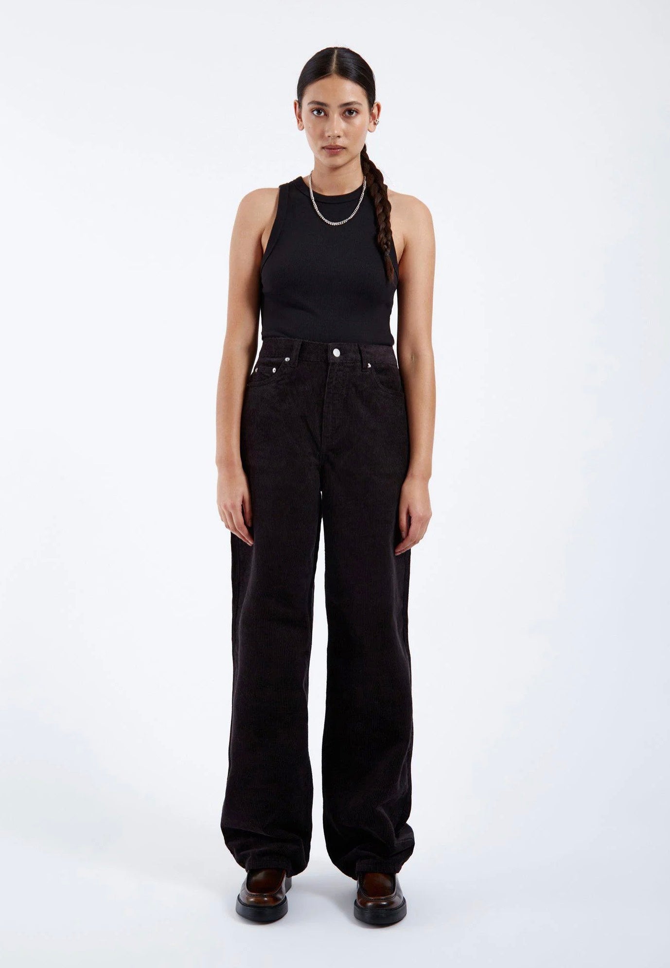 Dr. Denim - Donna Black Cord - Pants | Women-Image