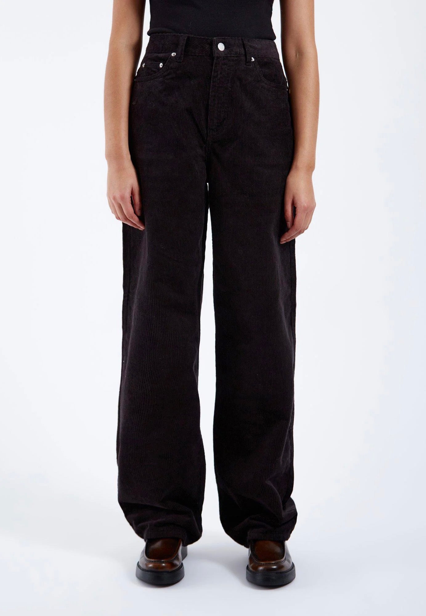 Dr. Denim - Donna Black Cord - Pants | Women-Image